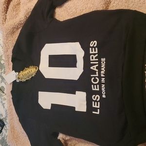 New  black-and-white white  Vicabo sweatshirt